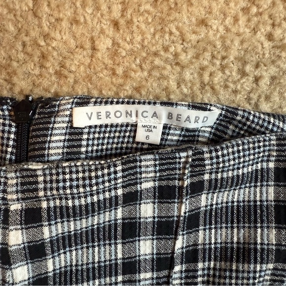 Veronica Beard Honolulu Plaid Skinny Pants Size 6 - Picture 5 of 6